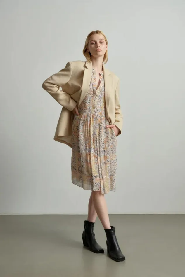 Lala Berlin Dresses Dress Dirka Viscose Heritage Garden 8211 Women