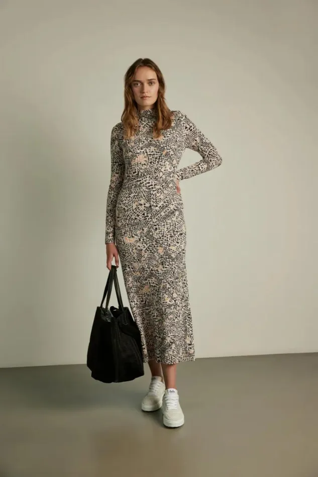 Lala Berlin Dresses Dress Kato Wool Heritage Garden 8211 Women
