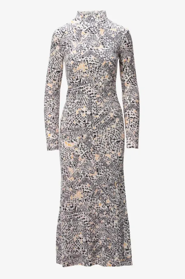 Lala Berlin Dresses Dress Kato Wool Heritage Garden 8211 Women