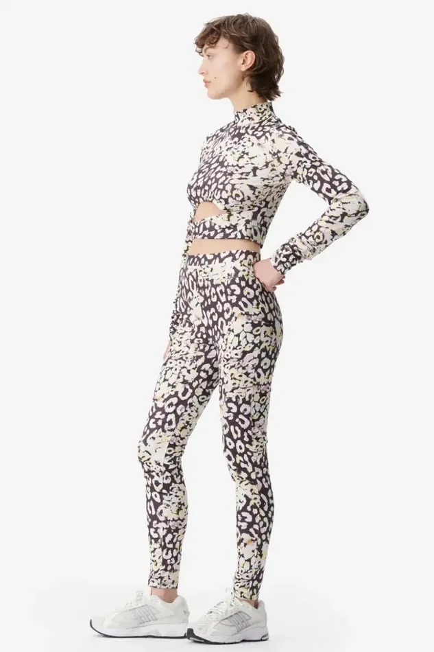 Lala Berlin Pants and Skirts Legging Leonie Polyester Mix Floral Leo 8211 Women