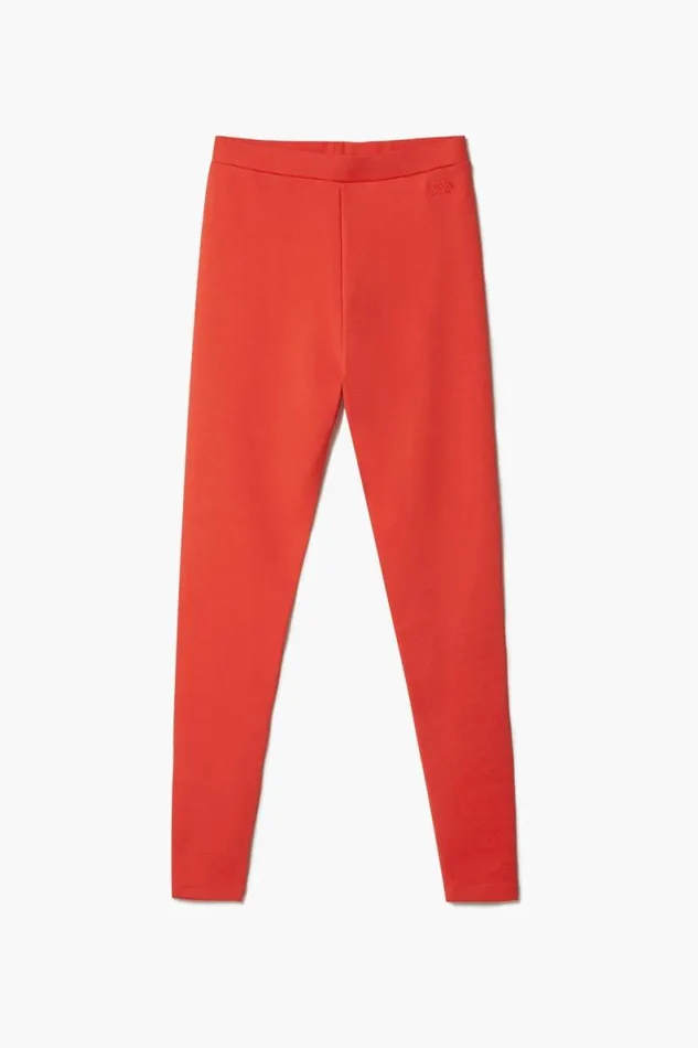 Lala Berlin Pants and Skirts Leggins Leonie Cotton Hot Orange 8211 Women