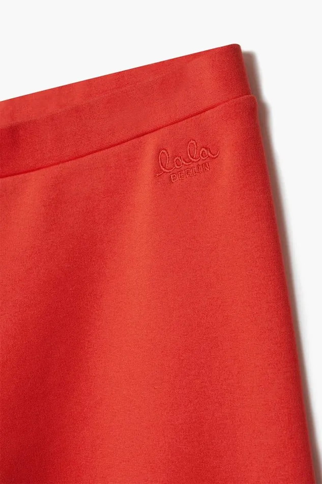 Lala Berlin Pants and Skirts Leggins Leonie Cotton Hot Orange 8211 Women