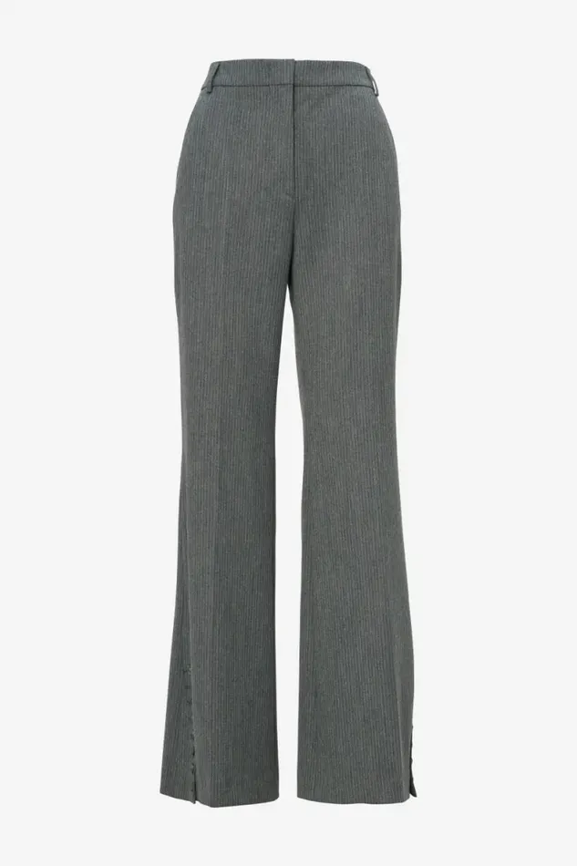 Lala Berlin Pants and Skirts Pants Pinka Polyester Mix Anthracite Stripe 8211 Women