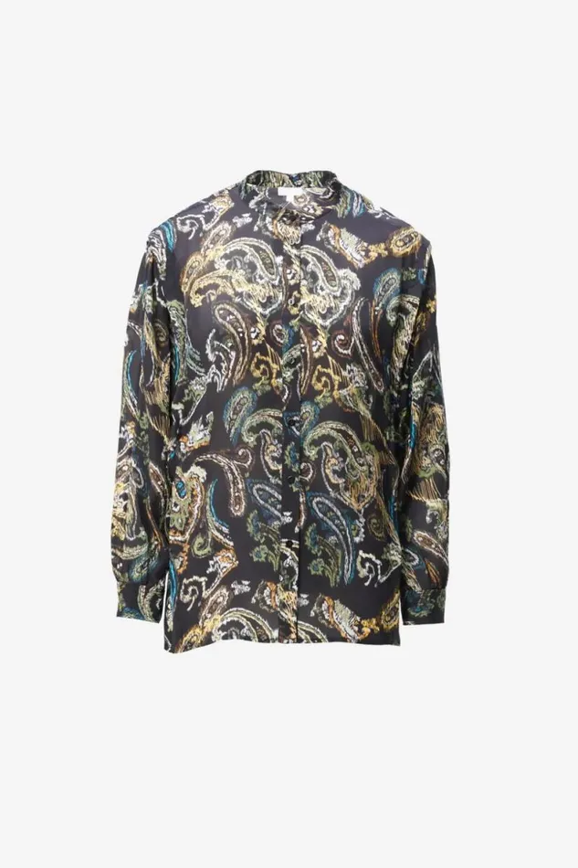 Lala Berlin Shirts and Blouses Blouse Baker Viscose Mix Paisley Park 8211 Women