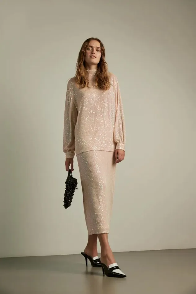 Lala Berlin Shirts and Blouses Top Thalita Viscose Powder 8211 Women