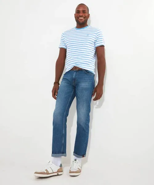 Layering Essentials Joebrowns Apparel Beyond Basic Stripe Tee WhitePurple