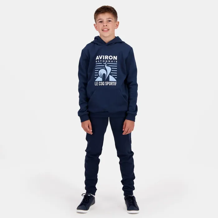 Le Coq Sportif Aviron Bayonnais Hoodie Kids Kids Sweatshirts And Hoodies