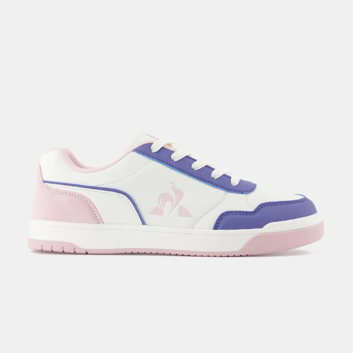 Le Coq Sportif CHAUSSURES ADO Shoes LCS COURT BREAKER GIRL GS Kids Optical Whitepurple Kids Teenager