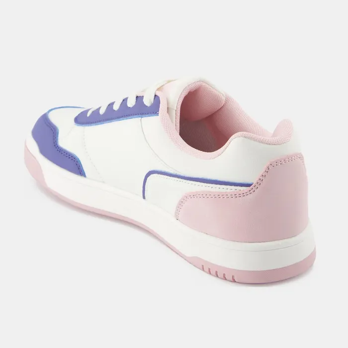 Le Coq Sportif CHAUSSURES ADO Shoes LCS COURT BREAKER GIRL GS Kids Optical Whitepurple Kids Teenager Le Coq Sportif CHAUSSURES ADO Shoes LCS COURT BREAKER GIRL GS Kids Optical Whitepurple Kids Teenager