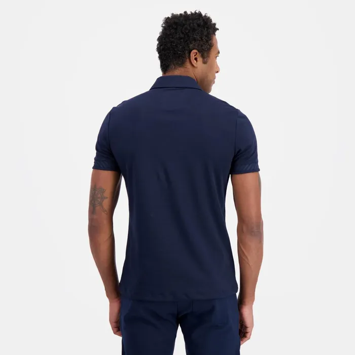 Le Coq Sportif Coq D039or Polo Shirt Col Zipp En Interlock 240g Coton Dark Velvet Men Polos Shirts Le Coq Sportif Coq D039or Polo Shirt Col Zipp En Interlock 240g Coton Dark Velvet Men Polos Shirts
