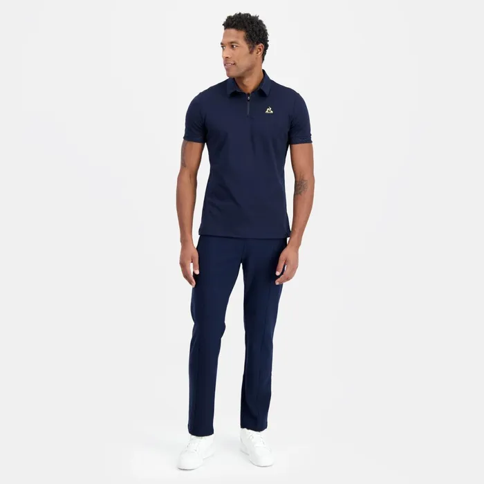 Le Coq Sportif Coq D039or Polo Shirt Col Zipp En Interlock 240g Coton Dark Velvet Men Polos Shirts Le Coq Sportif Coq D039or Polo Shirt Col Zipp En Interlock 240g Coton Dark Velvet Men Polos Shirts
