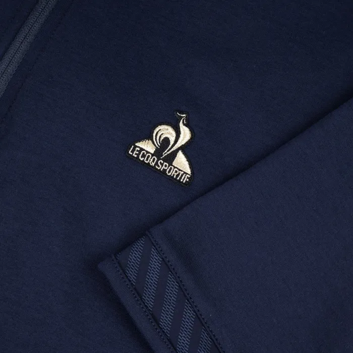 Le Coq Sportif Coq D039or Polo Shirt Col Zipp En Interlock 240g Coton Dark Velvet Men Polos Shirts Le Coq Sportif Coq D039or Polo Shirt Col Zipp En Interlock 240g Coton Dark Velvet Men Polos Shirts