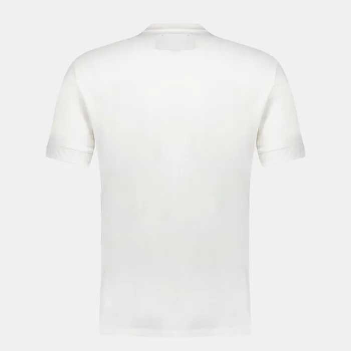 Le Coq Sportif Coq D039or TShirt En Interlock 240g Coton Marshmallow Men Tshirts And Tops Le Coq Sportif Coq D039or TShirt En Interlock 240g Coton Marshmallow Men Tshirts And Tops
