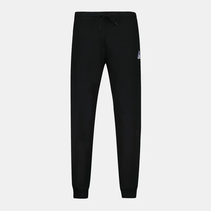 Le Coq Sportif Essentiels Pantalon Slim Noir Homme Black Men Trousers And Joggers