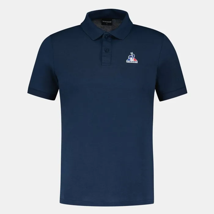Le Coq Sportif Essentiels Polo Homme Dress Blues Men Polos Shirts