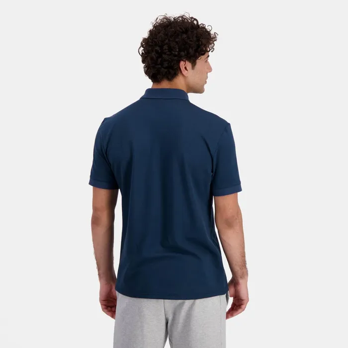 Le Coq Sportif Essentiels Polo Homme Dress Blues Men Polos Shirts