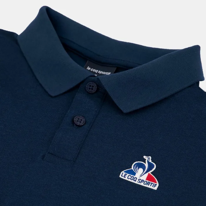 Le Coq Sportif Essentiels Polo Homme Dress Blues Men Polos Shirts