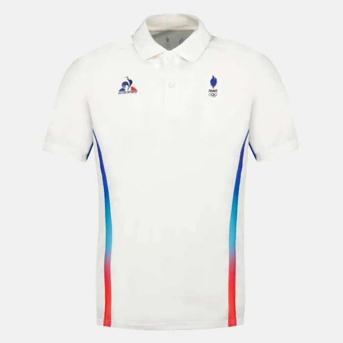 Le Coq Sportif France039s Olympic Team Polo Shirt Men Polos Shirts