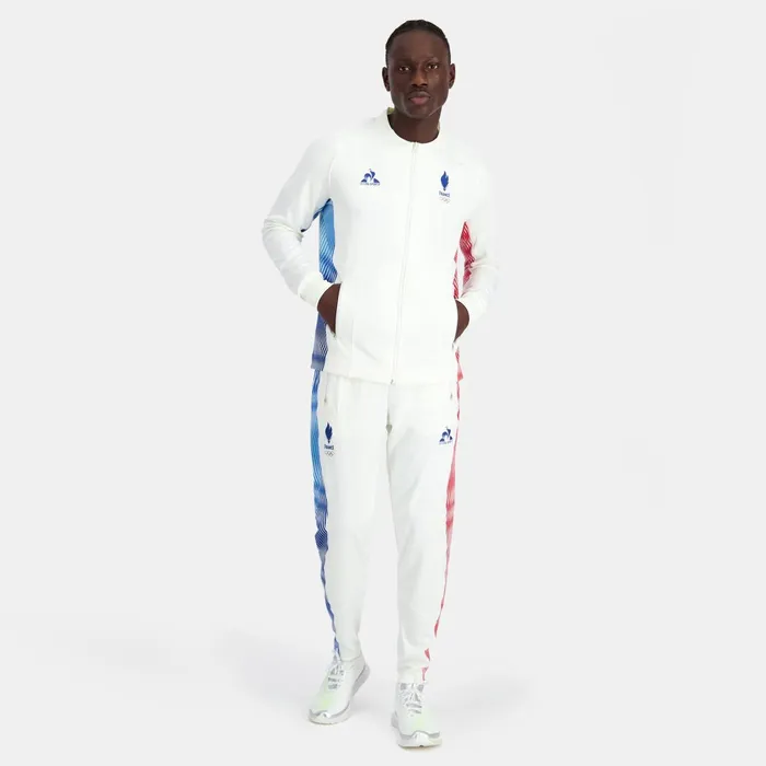 Le Coq Sportif France039s Olympic Team Sweat Zipp quipe De France Homme Marshmallow Men Sweatshirts Le Coq Sportif France039s Olympic Team Sweat Zipp quipe De France Homme Marshmallow Men Sweatshirts