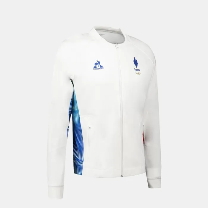 Le Coq Sportif France039s Olympic Team Sweat Zipp quipe De France Homme Marshmallow Men Sweatshirts Le Coq Sportif France039s Olympic Team Sweat Zipp quipe De France Homme Marshmallow Men Sweatshirts