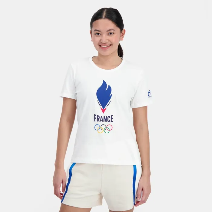 Le Coq Sportif France039s Olympic Team TShirt Women Tshirts Polos Shirts And Tops