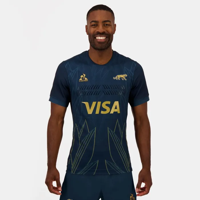 Le Coq Sportif Los Pumas Uar 8211 Match Outfit Jersey Asblue Men Tshirts And Tops