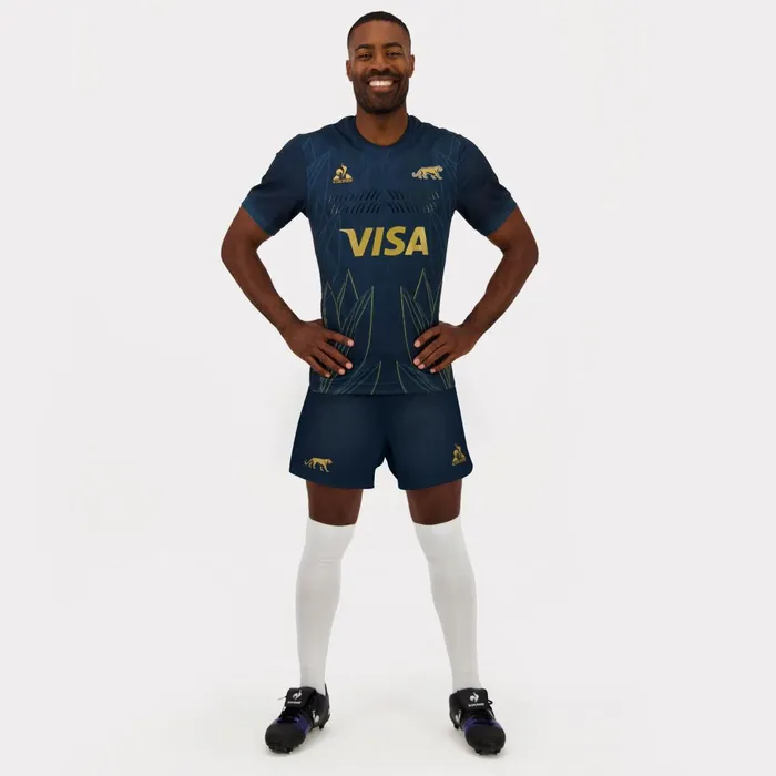 Le Coq Sportif Los Pumas Uar 8211 Match Outfit Jersey Asblue Men Tshirts And Tops