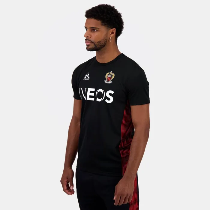 Le Coq Sportif OGC Nice 8211 Training Resistance TShirt Black Men Tshirts And Tops