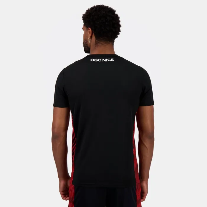 Le Coq Sportif OGC Nice 8211 Training Resistance TShirt Black Men Tshirts And Tops