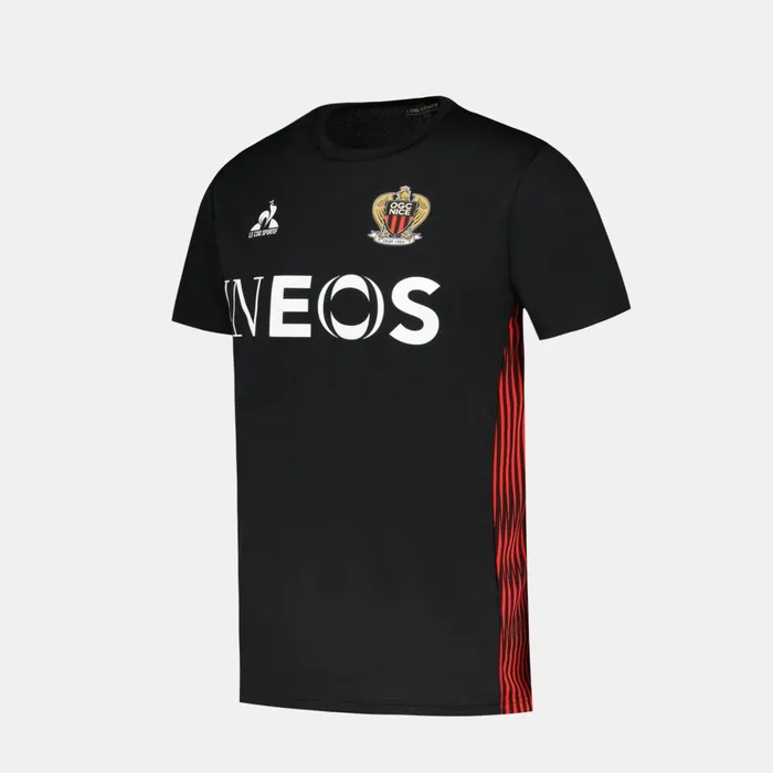 Le Coq Sportif OGC Nice 8211 Training Resistance TShirt Black Men Tshirts And Tops