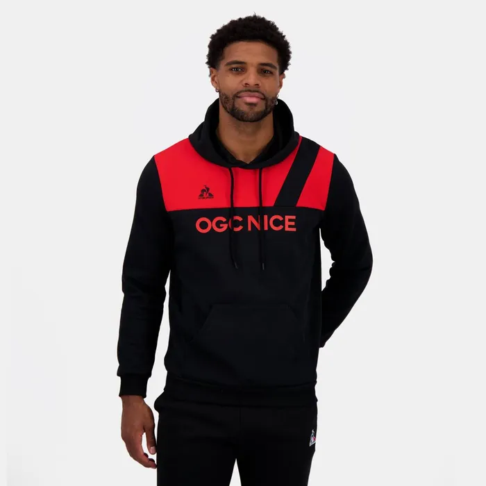 Le Coq Sportif OGC Nice Hoodie Men Sweatshirts