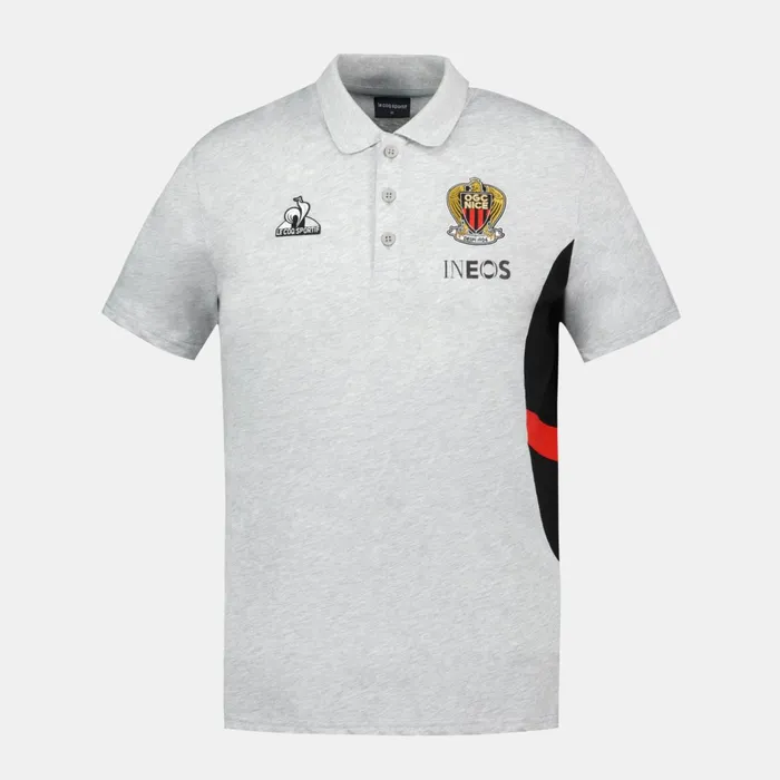 Le Coq Sportif OGC Nice Polo Shirt Men Polos Shirts