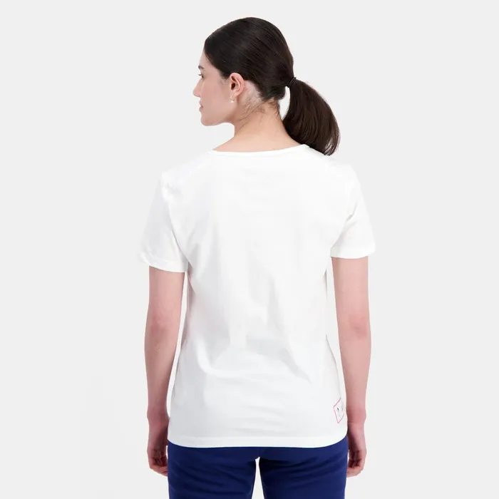 Le Coq Sportif Paris 2024 TShirt Marshmallow Women Tshirts Polos Shirts And Tops