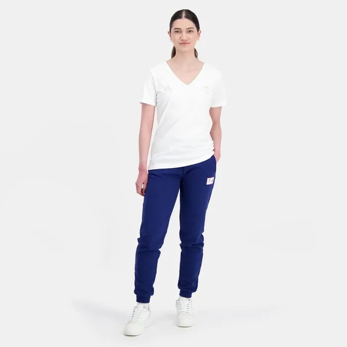 Le Coq Sportif Paris 2024 TShirt Marshmallow Women Tshirts Polos Shirts And Tops