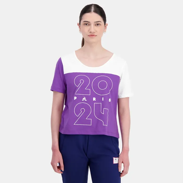 Le Coq Sportif Paris 2024 TShirt Women Tshirts Polos Shirts And Tops