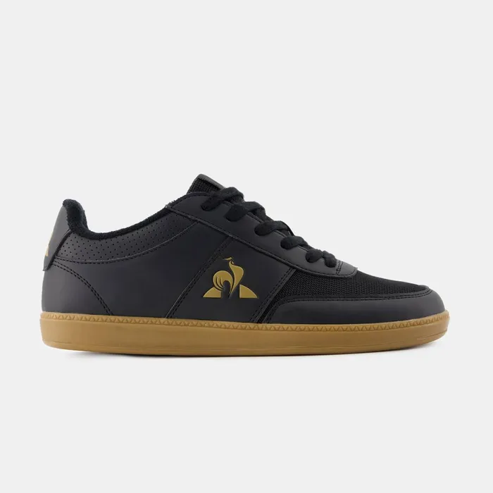Le Coq Sportif Shoes LCS DERBY1 Blackgum Men Trainers And Sneakers