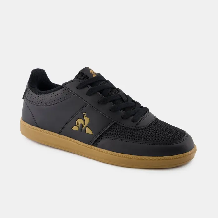Le Coq Sportif Shoes LCS DERBY1 Blackgum Men Trainers And Sneakers