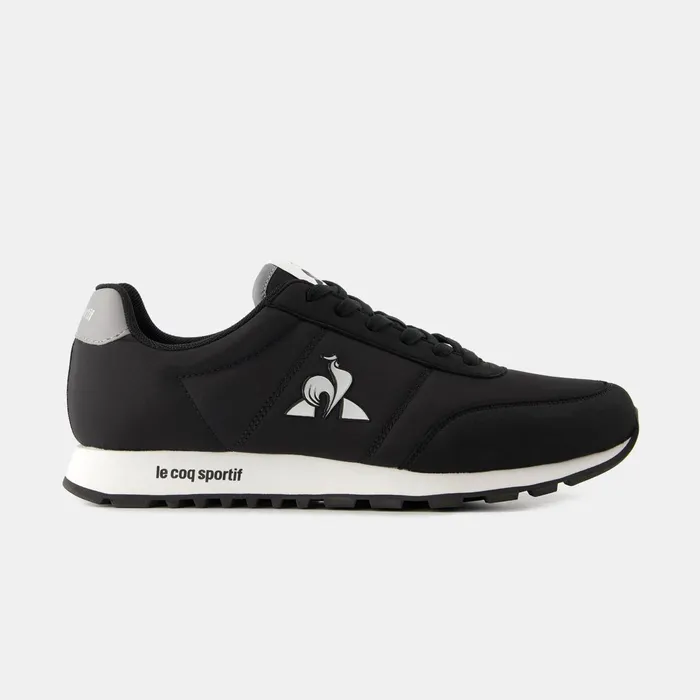 Le Coq Sportif Shoes RACERONE2 Blacksilver Men Trainers And Sneakers