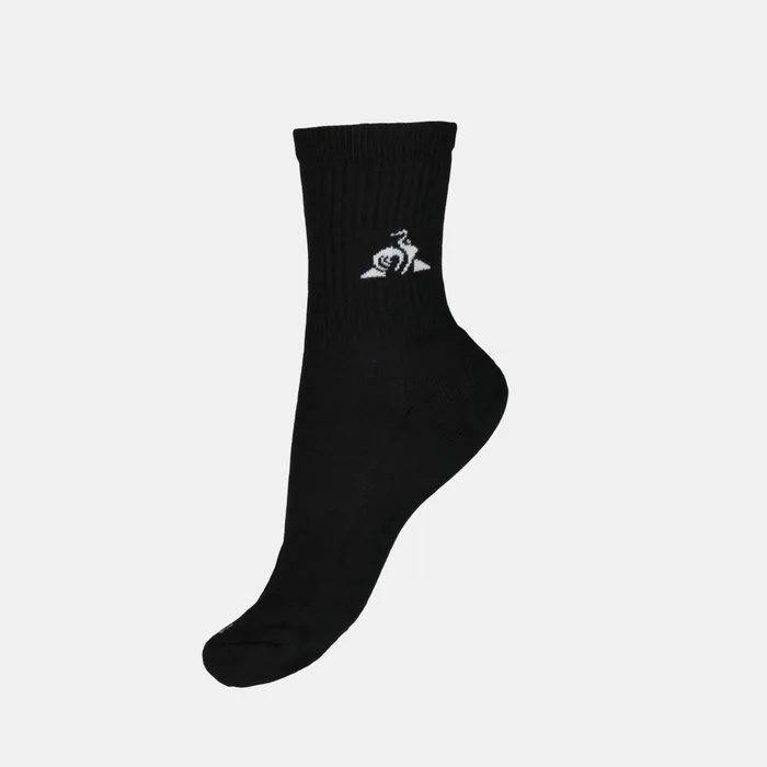 Le Coq Sportif Tennis Chaussettes De Sporte Blacknow MenWomen Socks