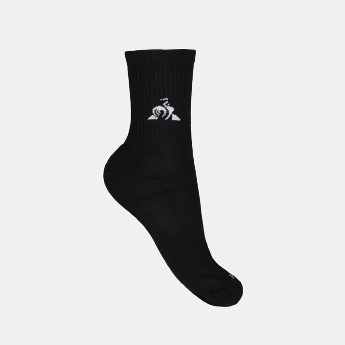 Le Coq Sportif Tennis Chaussettes De Sporte Blacknow MenWomen Socks