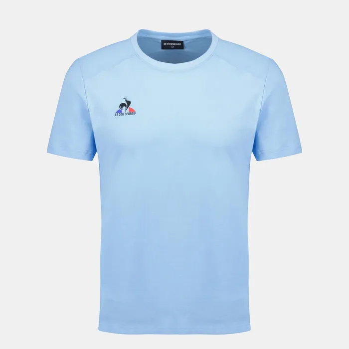 Le Coq Sportif Tennis TShirt Fly Blue Men Tshirts And Tops