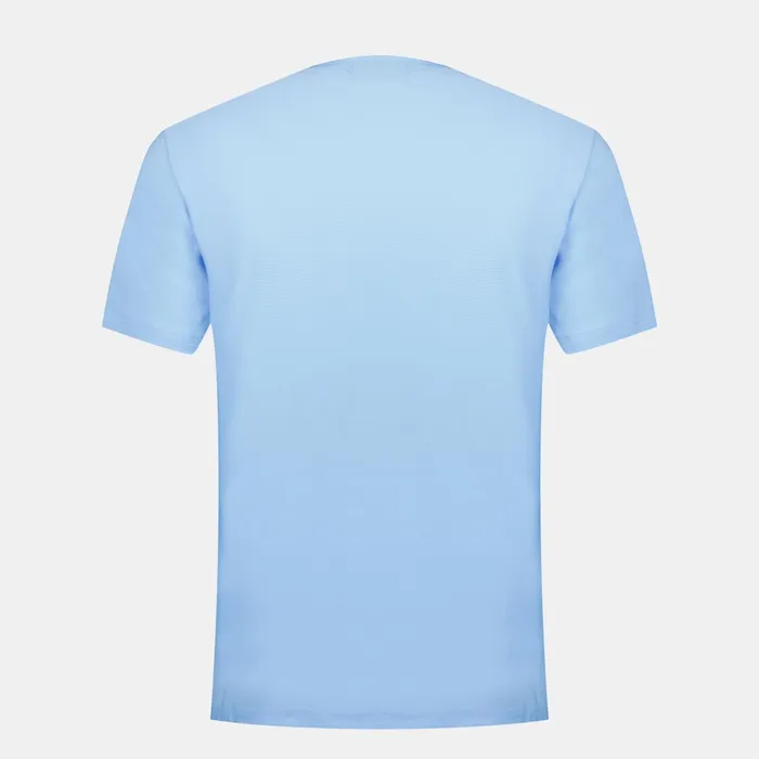 Le Coq Sportif Tennis TShirt Fly Blue Men Tshirts And Tops
