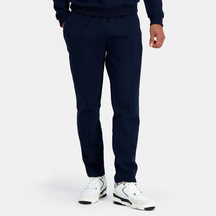 Le Coq Sportif Ton Sur Ton Trousers Coupe Droite Dark Velvet Men Trousers And Joggers
