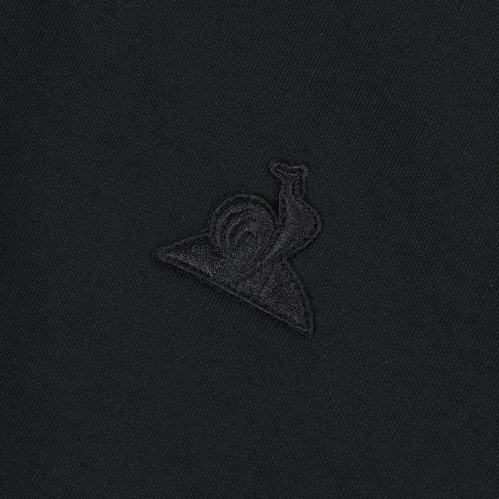 Le Coq Sportif Ton Sur Ton ZipUp Sweatshirtshirt Black Men Sweatshirts