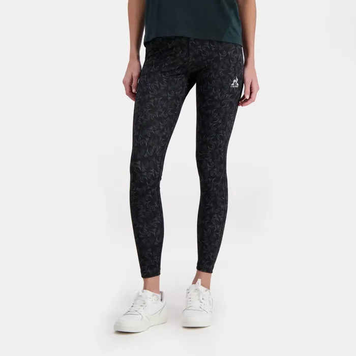 Le Coq Sportif Training Performance Leggings All Over Scarab Women Trousers Joggers And Shorts