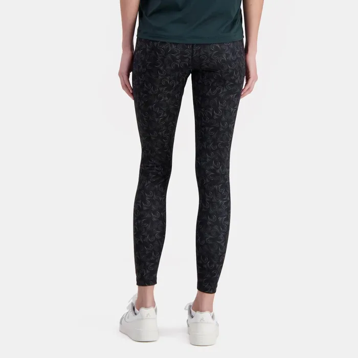 Le Coq Sportif Training Performance Leggings All Over Scarab Women Trousers Joggers And Shorts