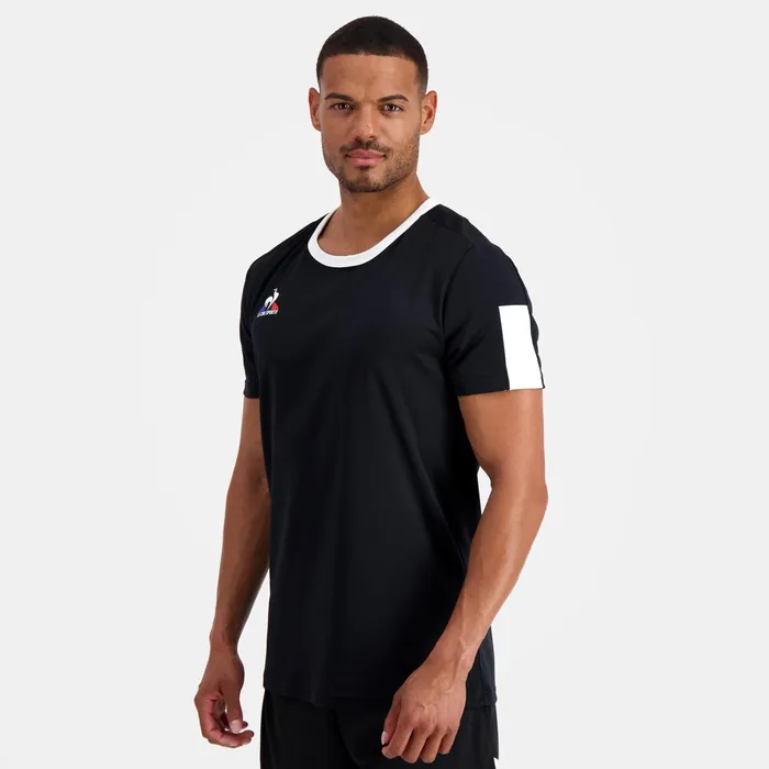 Le Coq Sportif Training TShirt Black Men Tshirts And Tops