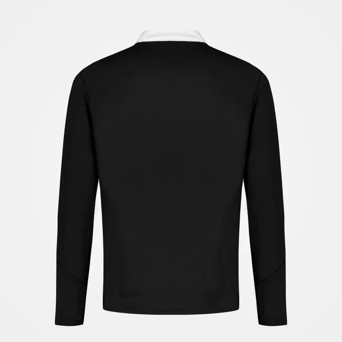 Le Coq Sportif Training ZipUp Sweatshirtshirt Black Men Sweatshirts