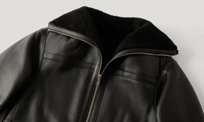 Leather Jackets Women Belstaff Invar Coat Black