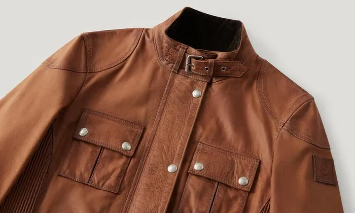 Leather Jackets Women Belstaff Legacy Gangster Jacket Cork Leather Jackets Women Belstaff Legacy Gangster Jacket Cork